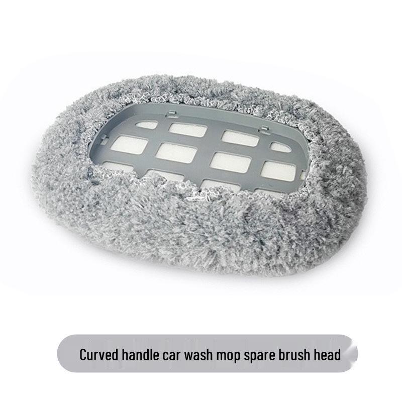 

Zhongheng Выдвижная шенилловая швабра для мытья автомобиля с телескопической ручкой и щеткой с мягкой щетиной Single Pack
