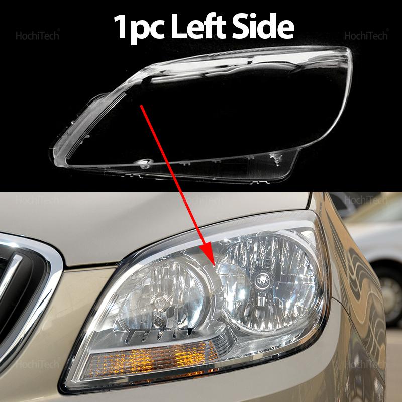 For Buick Excelle GT Verano Sedan 2010-2014 Headlight Cover Car Headlamp Lens Glass Replacement Front Lamp Shade Shell 2007 2008