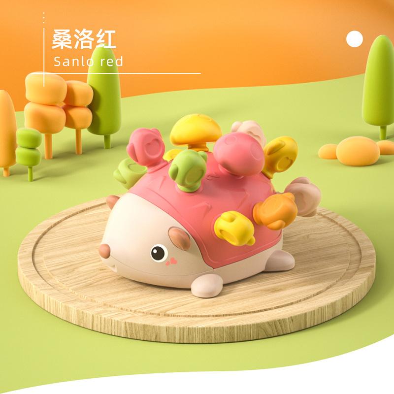 Non-Toxic Sensory Hedgehog Crab Toys Toddler Montessori Fine Motor Toys Baby Preschooler Educational Learning For Early Education Age