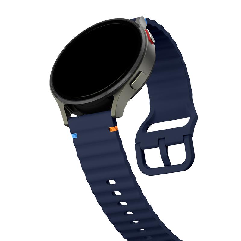 22mm Smartwatch-Armband Geeignet für OnePlus Watch 3 Silikon Sportband Kompatibel mit OnePlus Watch 2 2R 3 Atmungsaktives Armband