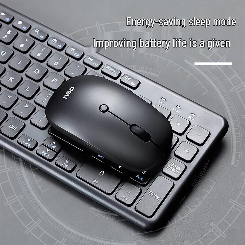 Deli 2.4G Wireless Keyboard & Mouse Combo