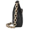 Gucci GG Emblem Embossed Logo Mini Shoulder Bag Women Shoulder Bag Black 847091-AAFDV-1000