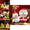 Santa Plush Figure Soft Toy For Kid Bedroom Decor And Christmas Gift