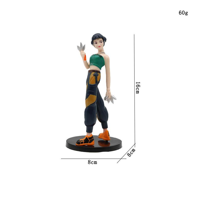 Kpop Dämonenjäger PVC Sammlerfigur mit Ständer und Zubehör zum Sammeln und Ausstellen