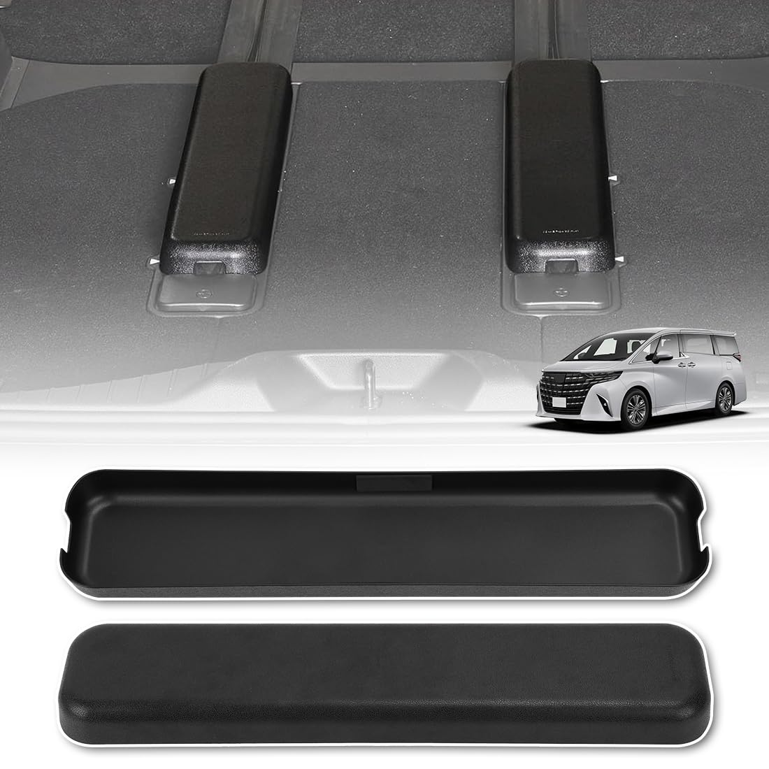 

компания SUNVIC Новый Alphard 40-й серии накладка на рейлинг Vellfire 40-й серии 3-й ряд защитная накладка Alphard тюнинг запчасти Vellfire эксклюзивные удобные товары