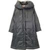 OLLEBOREBLA Black Pig Embroidered Hooded Down Coat Coat Not Written blackUsed