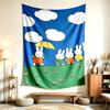 Miffy (5) Tapestry Nadaje Się Do Dekoracji Domów, Akademików I Sypialni Miękkie W Dotyku I Idealny Prezent Dla Przyjaciół I Rodziny