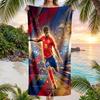 Serviette de plage à séchage rapide imprimé Yamal Microfibre Absorbante Portable de voyage Serviette de natation