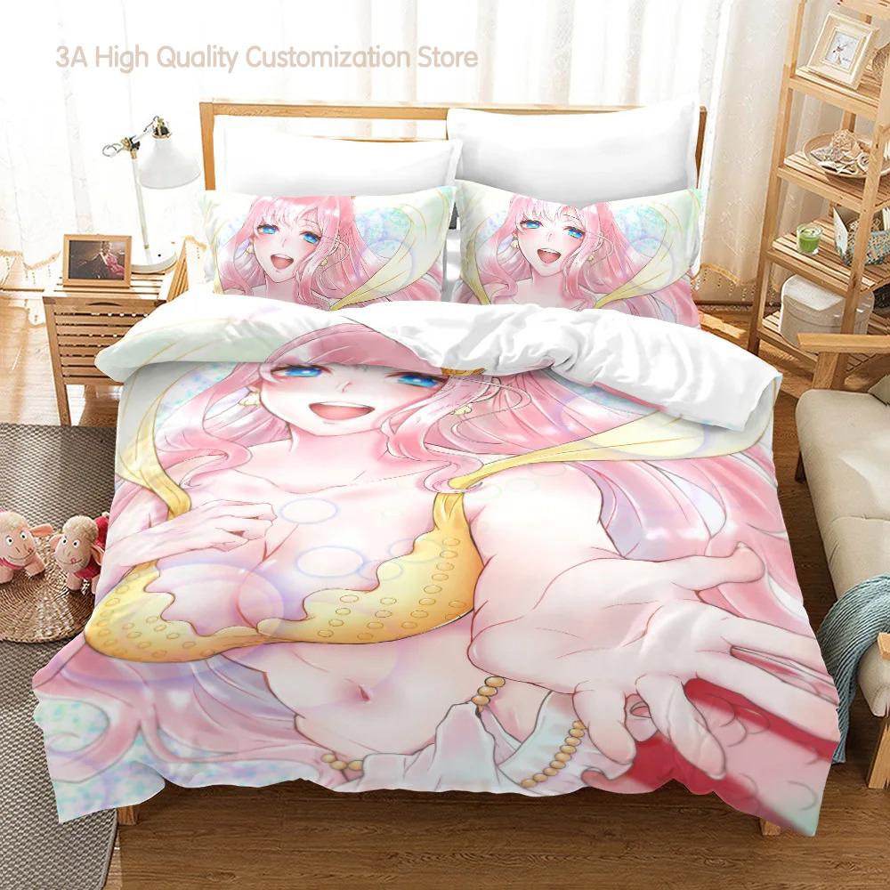 Boa Hancock Sängkläder Set Enkel Twin Full Queen King Size Queen Kejsarinna Sängset Aldult Pojkar Sovrum Påslakanset 3D-tryck 013