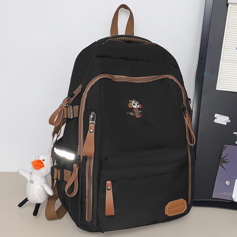 Schoolbag Children Elementary School Students Girls College Students Junior High School Students High School Boys Large Capacity Backpack