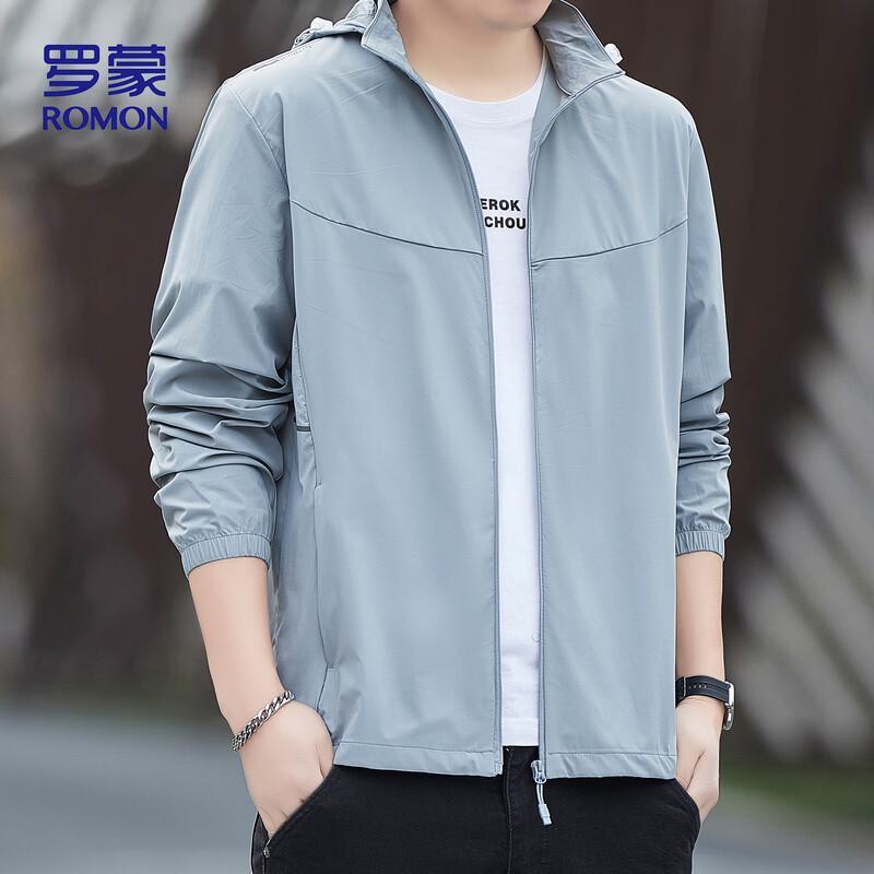 ROMON Men's Summer Ice Silk Sun Protection Jacket
