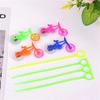 10pcs/set Pull Line Toy Mini Pull Line Bicycles Motorcycles Outdoor Games  Children Gift