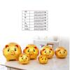 Creative Wealth piggy bank Coin storage jar Ceramic Craft Golden Pig Ornament Children's room decor figurine everything is fine