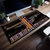 Starship Blueprint Cabine Star Ttrek Mouse Pad Nonslip Thickened Large Writing Lockedge Office Student Gaming Cushion Mousepad