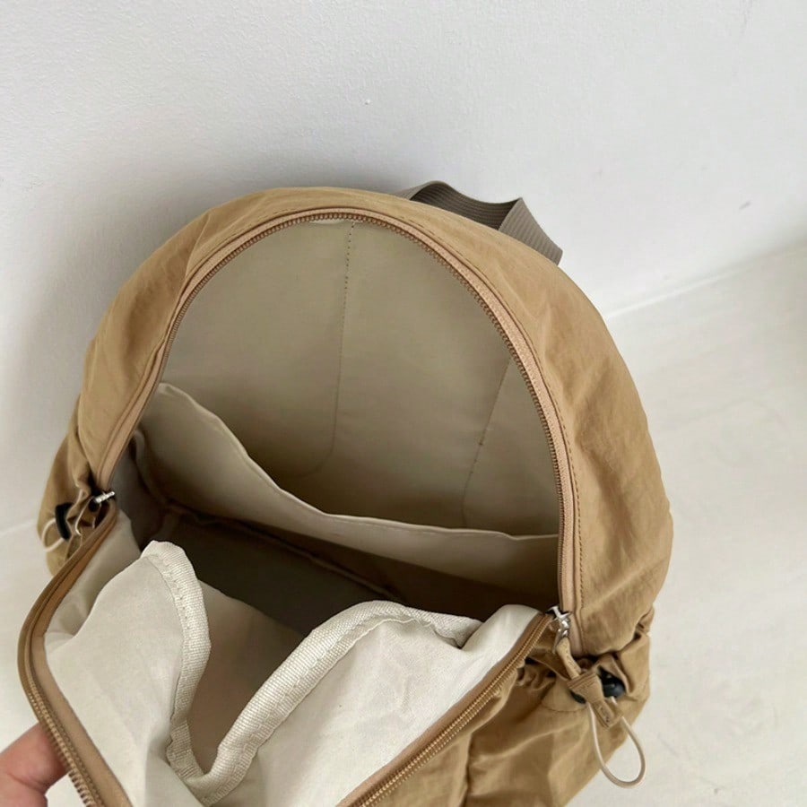 Large Capacity Backpack Lightweight Leisure Commuter Backpack Student School Bag