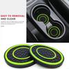 New 2-piece Anti Slip Mat, Car Coaster, Durable Car Cup Holder, Coaster, Universal, Dust-proof Protection for Car Interior
