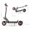 Elsparkcyklar som är lagliga på väg Joyor S5 ABE 500W Motor Topphastighet 20 km/h 48V 13AH Räckvidd 45 km Last 120 kg ABE-certifiering
