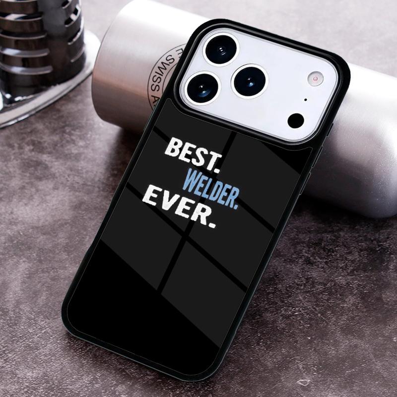 Welder Welding Operator Evolution Phone Case For iPhone 17,16e,15,14,13,12,11,Mini,Pro,MAX soft Silicone Cover