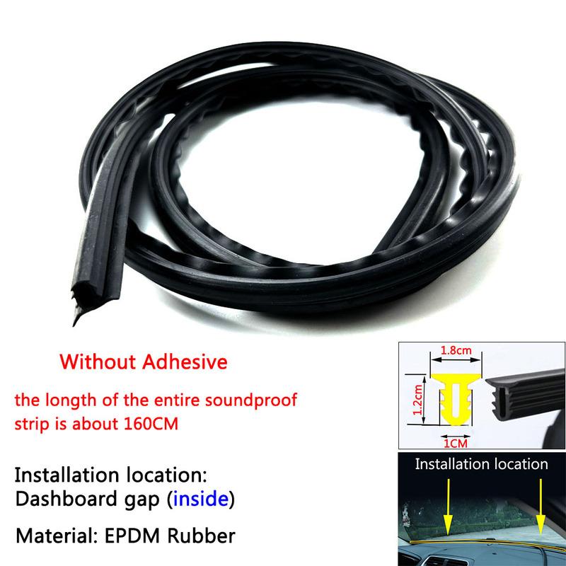 Car Stickers Dashboard Sealing Strips Auto Interior Car Styling Sticker Accessories