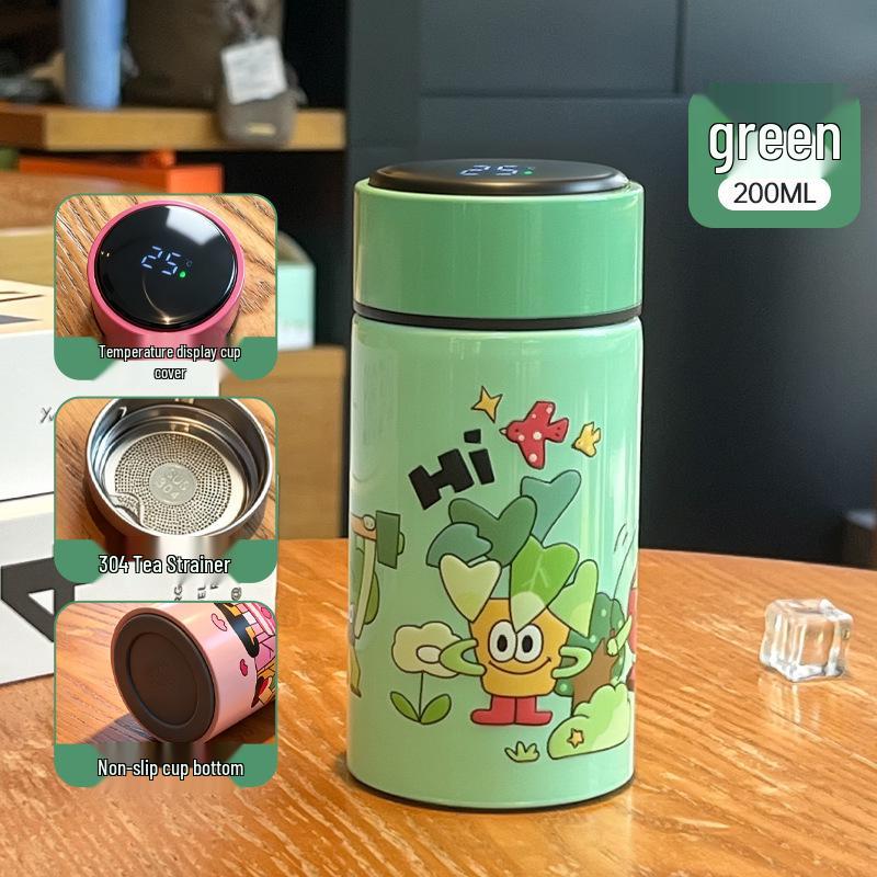 Intelligentes Display Edelstahl Isolierter Mini-Becher - Ideales Geschenk für Männer, Frauen, Kinder und Studenten