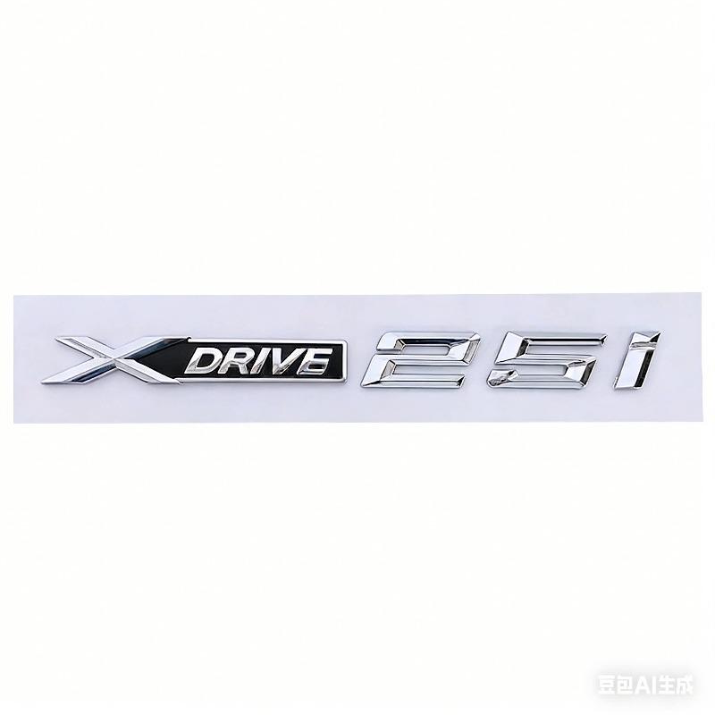 Suitable for X3X5X6 car logo modified fender xdrive20I 28I 30I 35I 50I modified label
