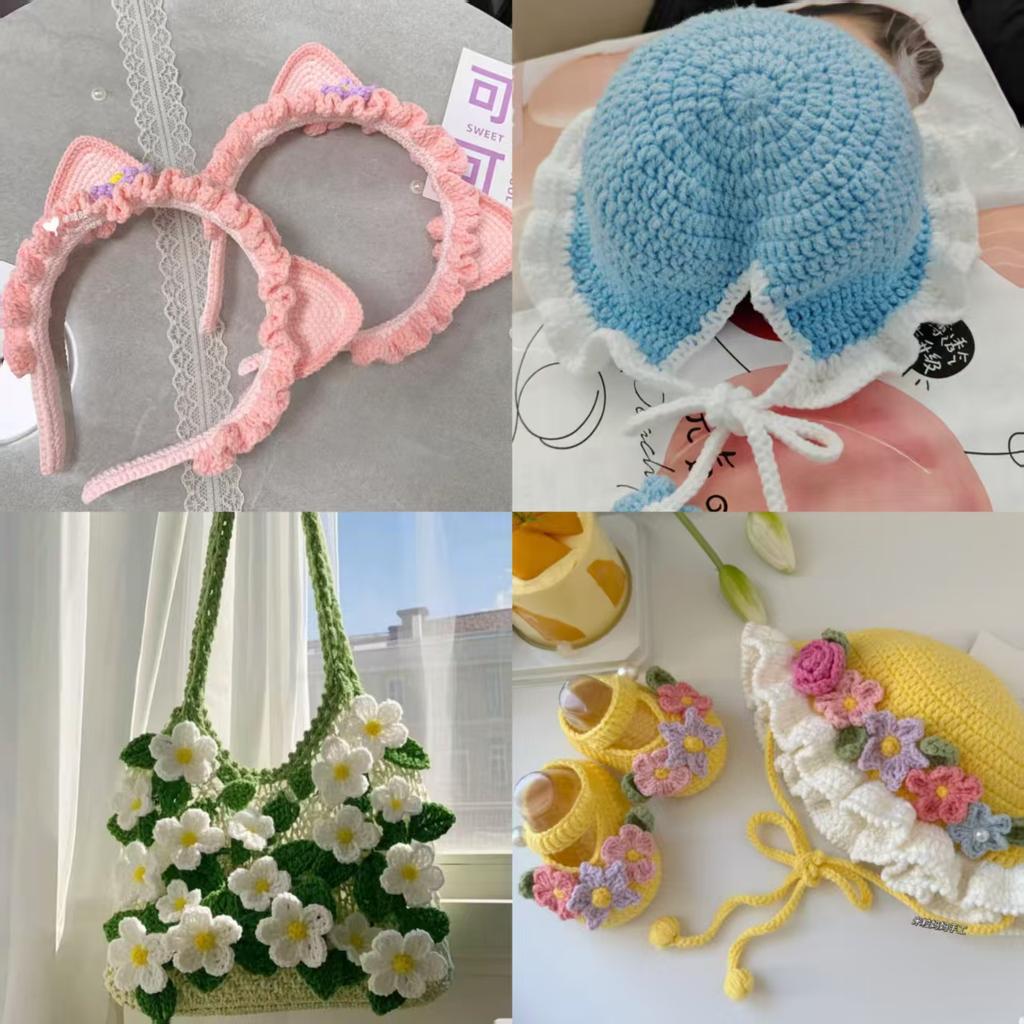 10 buc/Lot Fir Bumbac Lapte 500g Moale Selectat Vopsit 4 straturi Set Fir Tricotat pentru Croșetat Genți Wowen Pulover Eșarfă Accesorii Tricotat