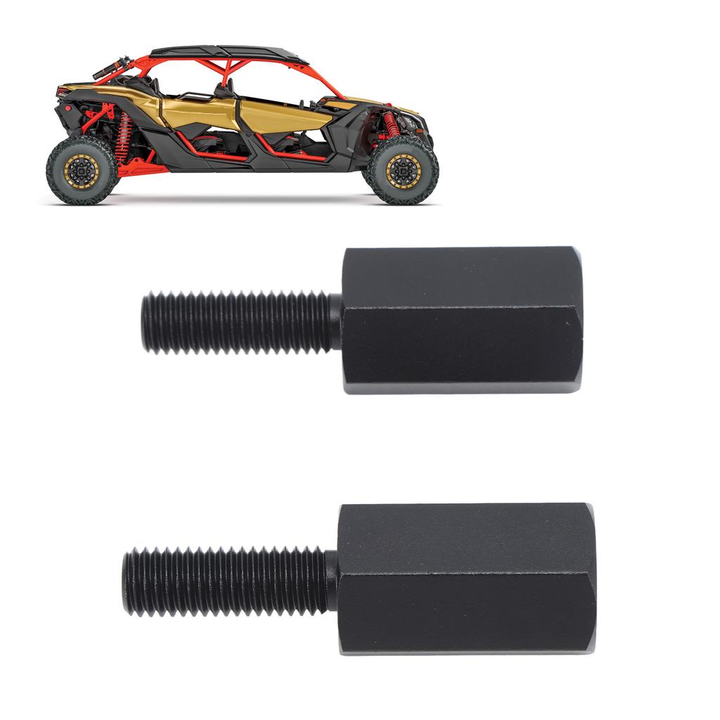 2Pcs Seat Riser 2 Inch UTV Upright Seating Position Lifter Replacement For Can‑Am X3 All Years