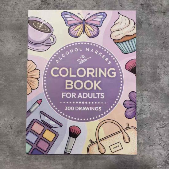 Coloring Book for Adults Beginners Easy And Simple Coloring Pages Stress Relief Coloring Project to Enjoy