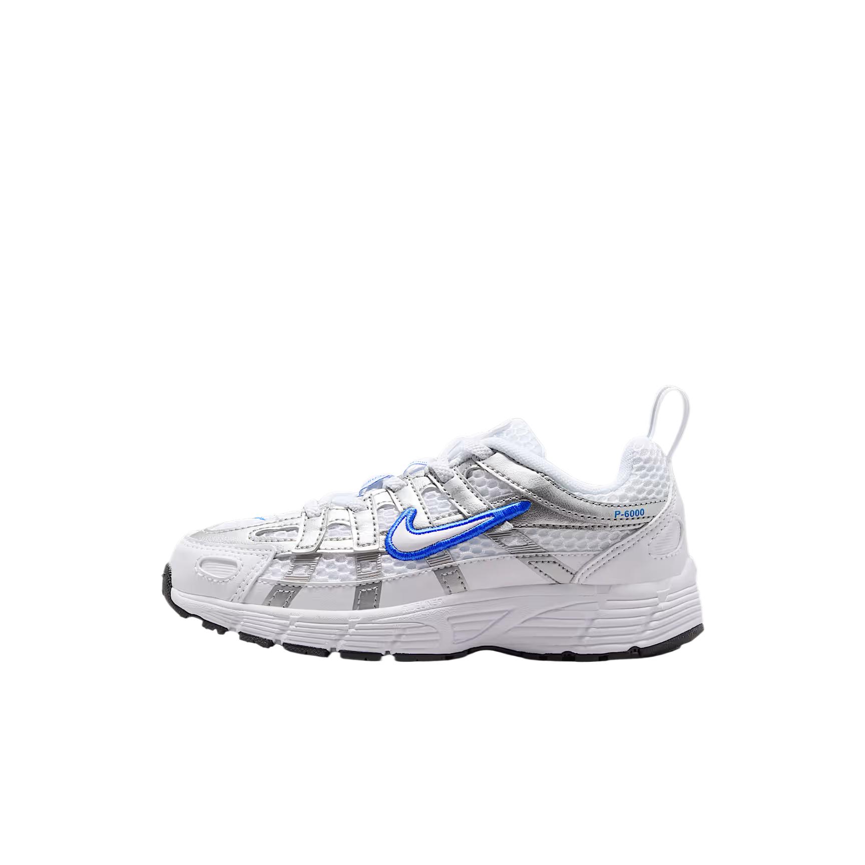 Nike P 6000 Synthetic Leather, Textile Breathable Support Low top Running Shoes Kids  IO7469-100 28