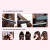 1Pc Hair Comb V Shape Clip-Type Multi-purpose Comfortable Grip Anti-slip Hair Straighten Reusable Salon Comb Hold Tongs Hair Styling Tools for