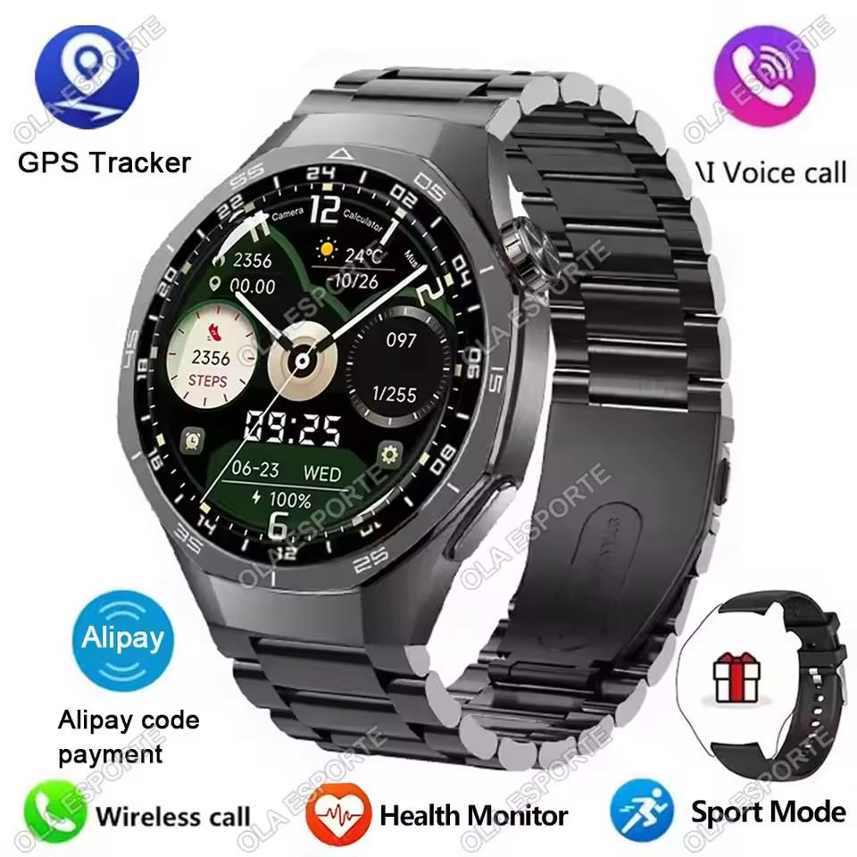 Neue Watch 5 Smartwatch 5 Pro Herren HD AMOLED Bildschirm GPS Herzfrequenz Bluetooth Anruf IP68 Wasserdicht Mann Smartwatch Weihnachtsgeschenke