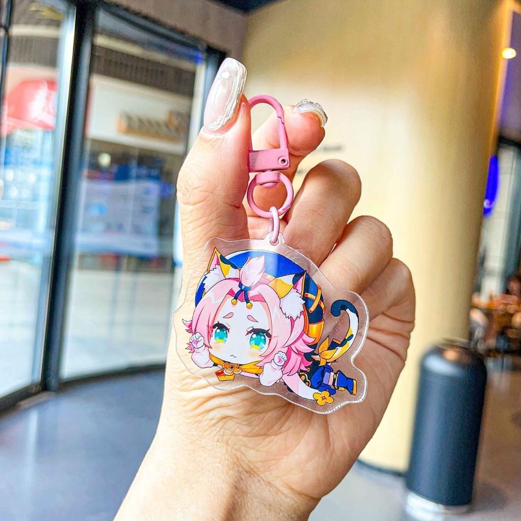 

Очаровательный мультяшный акриловый брелок, милый аниме-персонаж, украшение для сумки для студентов Style13