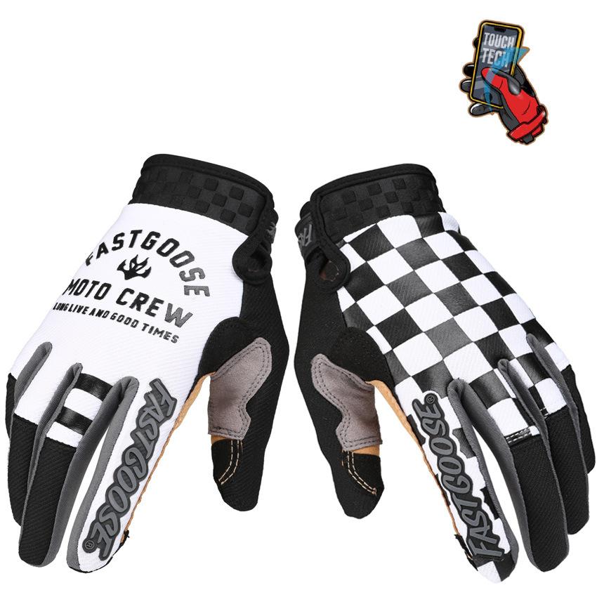 Motorcycle Gloves Motocross Dirtbike for Men Touch Screen Gloves Riding Gloves