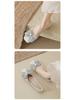 Weiwei Girl 5933-8 Rhinestone Pointed Toe Flats Low-Cut Slip-On Moccasins 2023