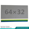 32x64 Hole Baseplate for Small Particle Building Blocks - Compatible with Building Block Toys