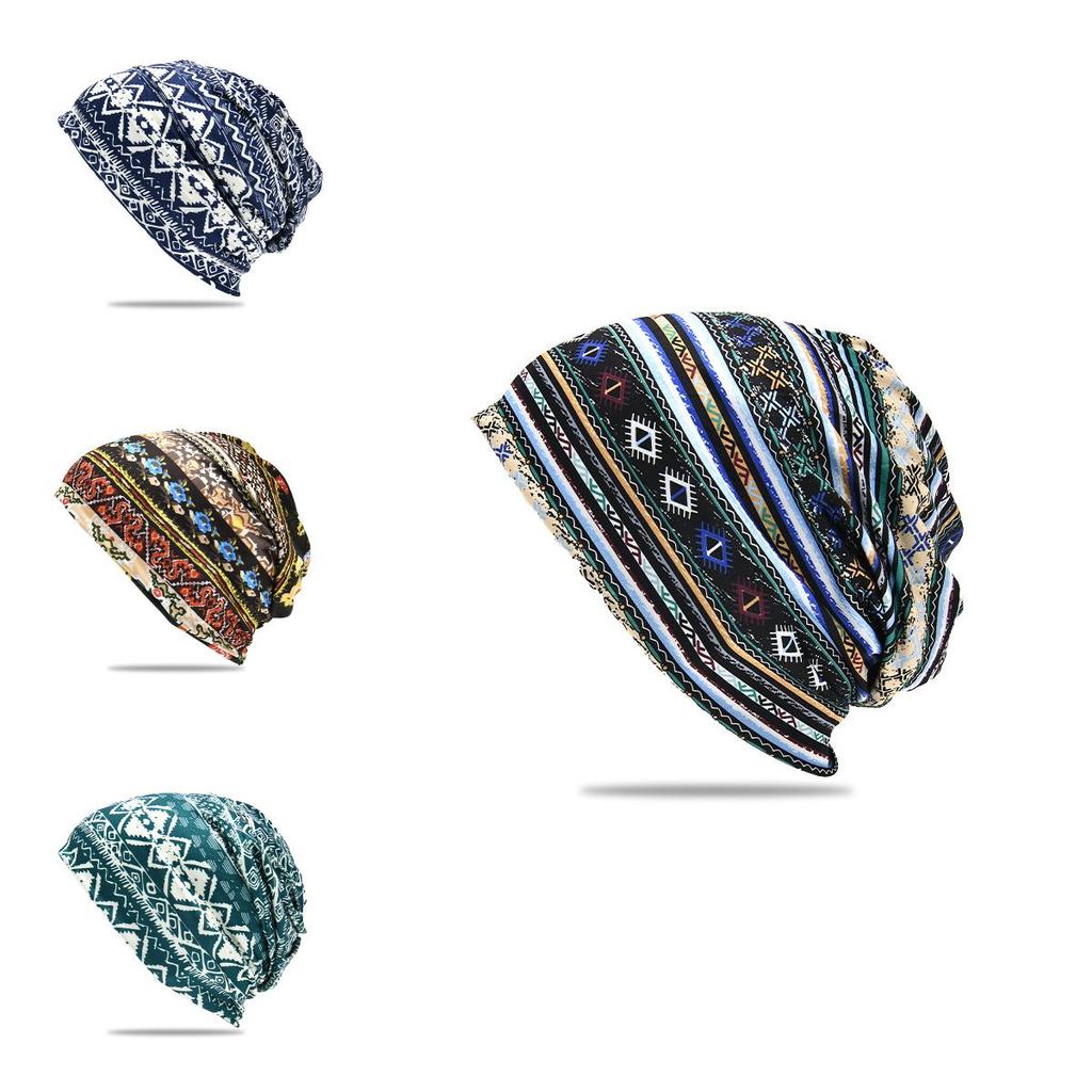 Vintage Style Beanie Hat With Breathable Fabric For Autumn Spring Wear