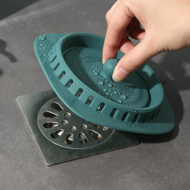 Floor Drain Deodorizer, Sewer Deodorizing Cover, Silicone Seal for Bathroom and Toilet, Anti-Insect and Anti-Odor Sealing Cover