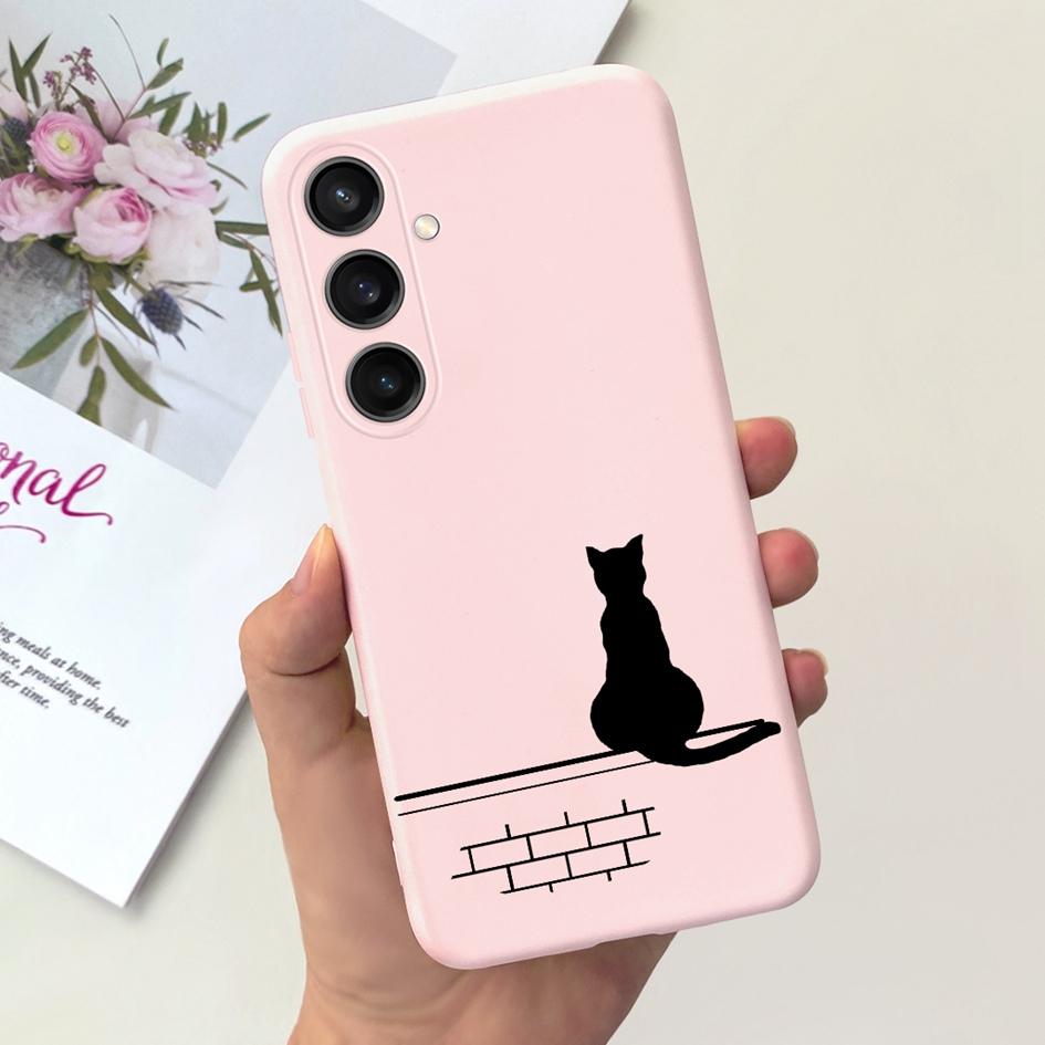 For Samsung A15 Case A05 A05S A25 4G Cover Cute Love Heart Butterfly Silicone Soft Fundas For Samsung Galaxy A15 SM-A155F Bumper
