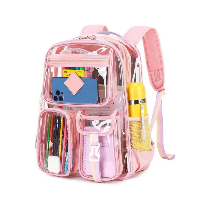 Waterproof Backpacks Casual Daypacks School Bag Clear Visual Backpacks Travel Backpacks Large Capacity Backpacks