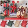10 Pcs Portability Christmas Gift Wrapping Paper DIY Crafts Paper Flower Bouquet Packing