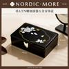 Jewelry Box Lacquer Finish 2-Tier Divided New Chinese Style Wedding Gift