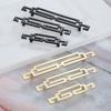 DRELD Gold/Black Dresser Pulls Drawer Furniture Handle Knob Kitchen Cabinet Pulls Door Handles Knobs Cupboard Handle 64/96/128MM