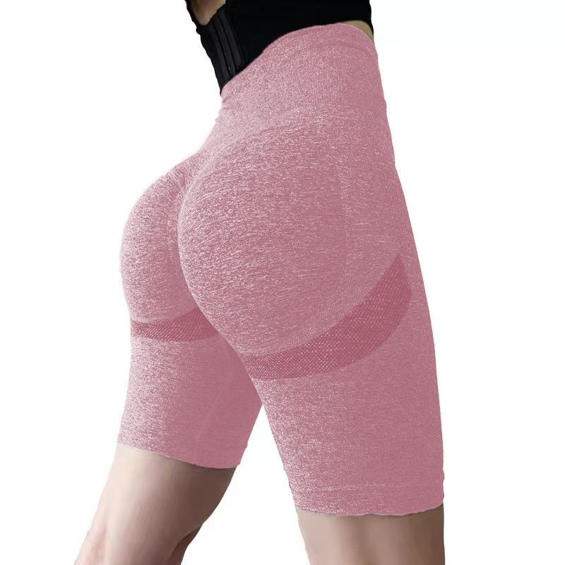 Tight And Perky Shorts, Women'S Leggings, Quick Drying Fitness Pants, High Waisted And Hip Lifting Sports Pants, Versatile Shorts For Outerwear