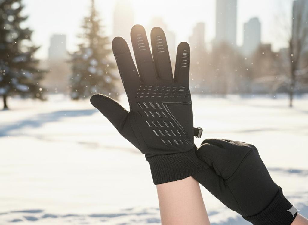 Fietshandschoenen Winddichte pols Waterafstotend Thermisch Reflecterend Mountainbike Werken Hardlopen Jagen Zeilen Paintball Ski Handschoen