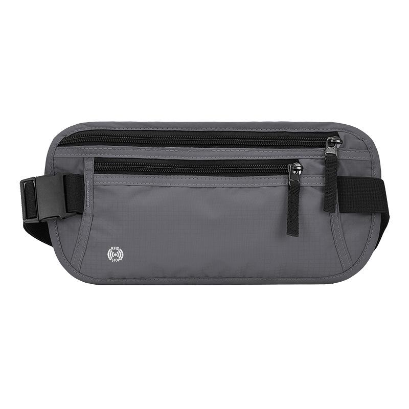 Wasserdichte Diebstahlschutz-Reisepass-Bauchtasche mit Handyfach