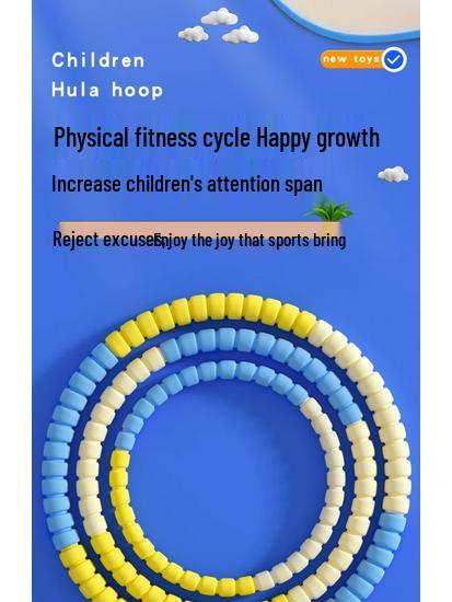 Soft Gymnastics Hula Hoop for Kids Ages 6-12