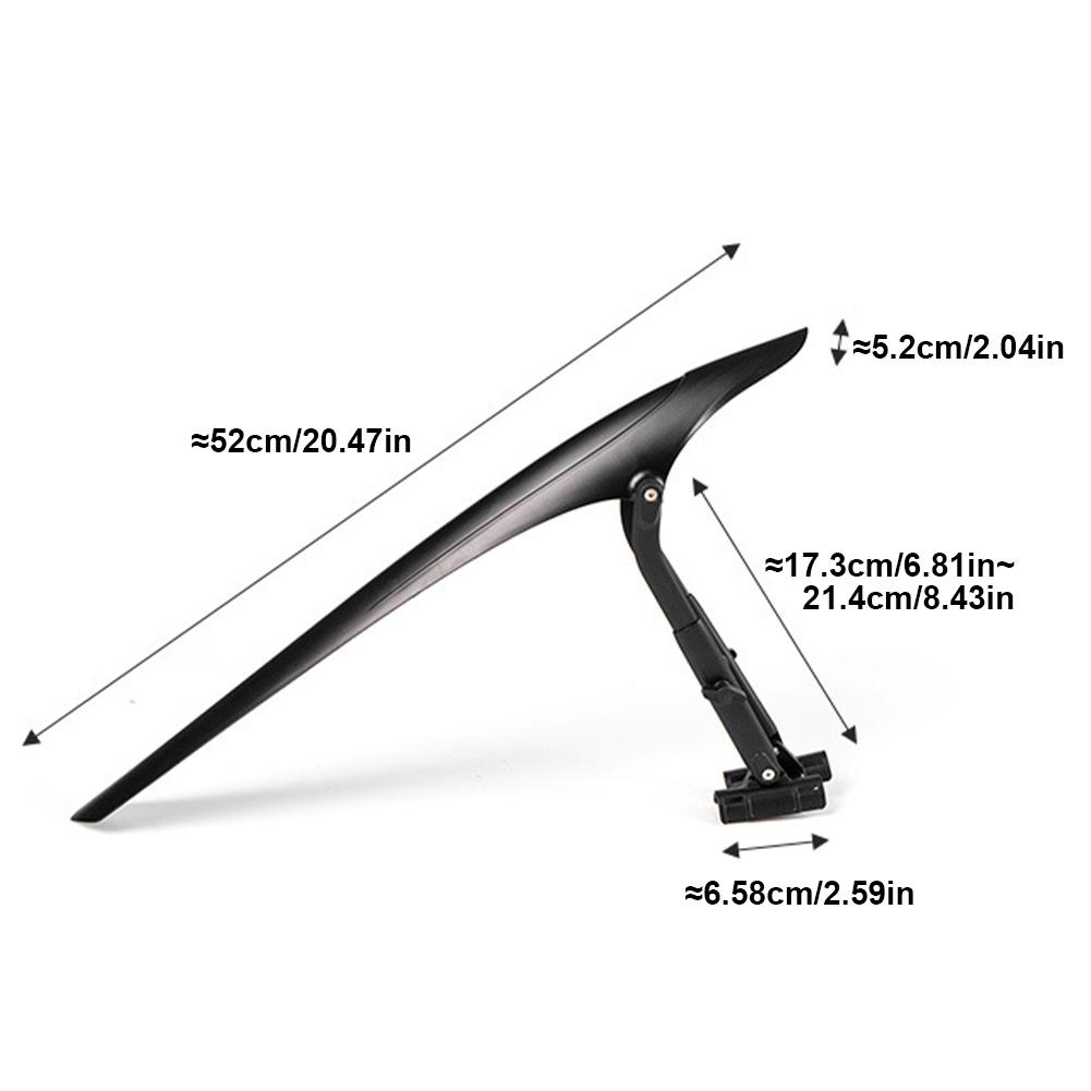 Road Bike Mudguard Bicycle Mudguard Adjustable Mud Flaps for Bicycle Wings Bicycle Mudguard Wings Cycling Front Rear Accessories