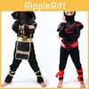Authentic Japanese Warrior Boys Kids Ninja Assassin Fancy Dress Costume For Parties