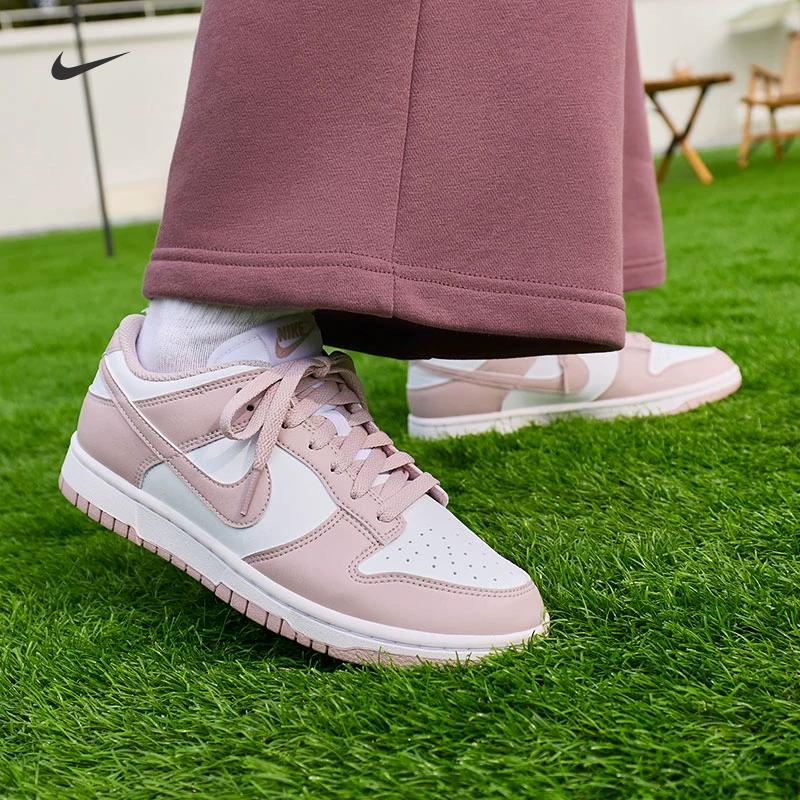 Nike Women's Breathable Flat Bottom Sports Shoes - Spring Rubber Sole Low Top Casual Sneakers - NIKE DUNK LOW IM6572