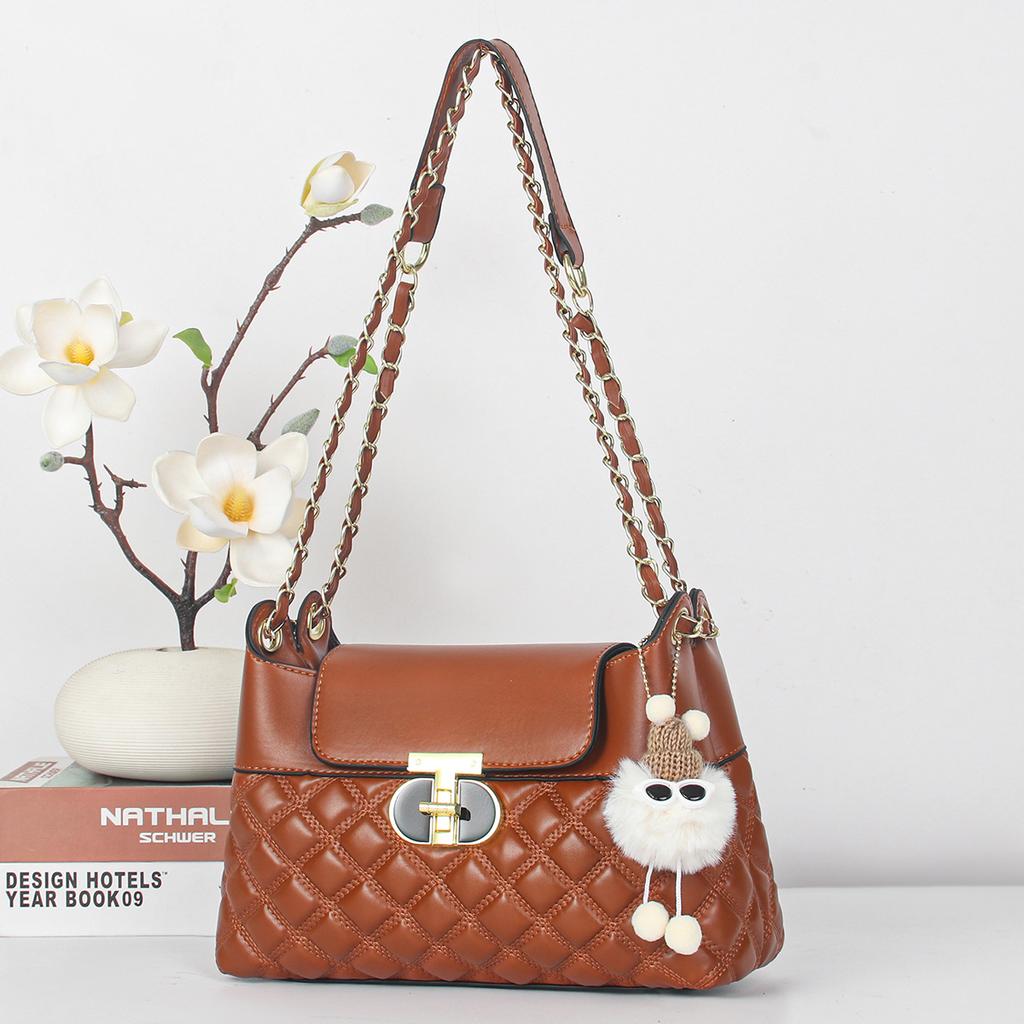 Flower Chain Niche Bag Women's Bag 2025 New Mother Bag Versatile Messenger Bag Women's Shoulder Messenger Bag